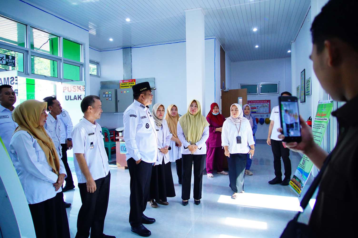 Bupati Muba Cek Langsung Layanan Kecamatan dan Puskesmas di Lawang Wetan