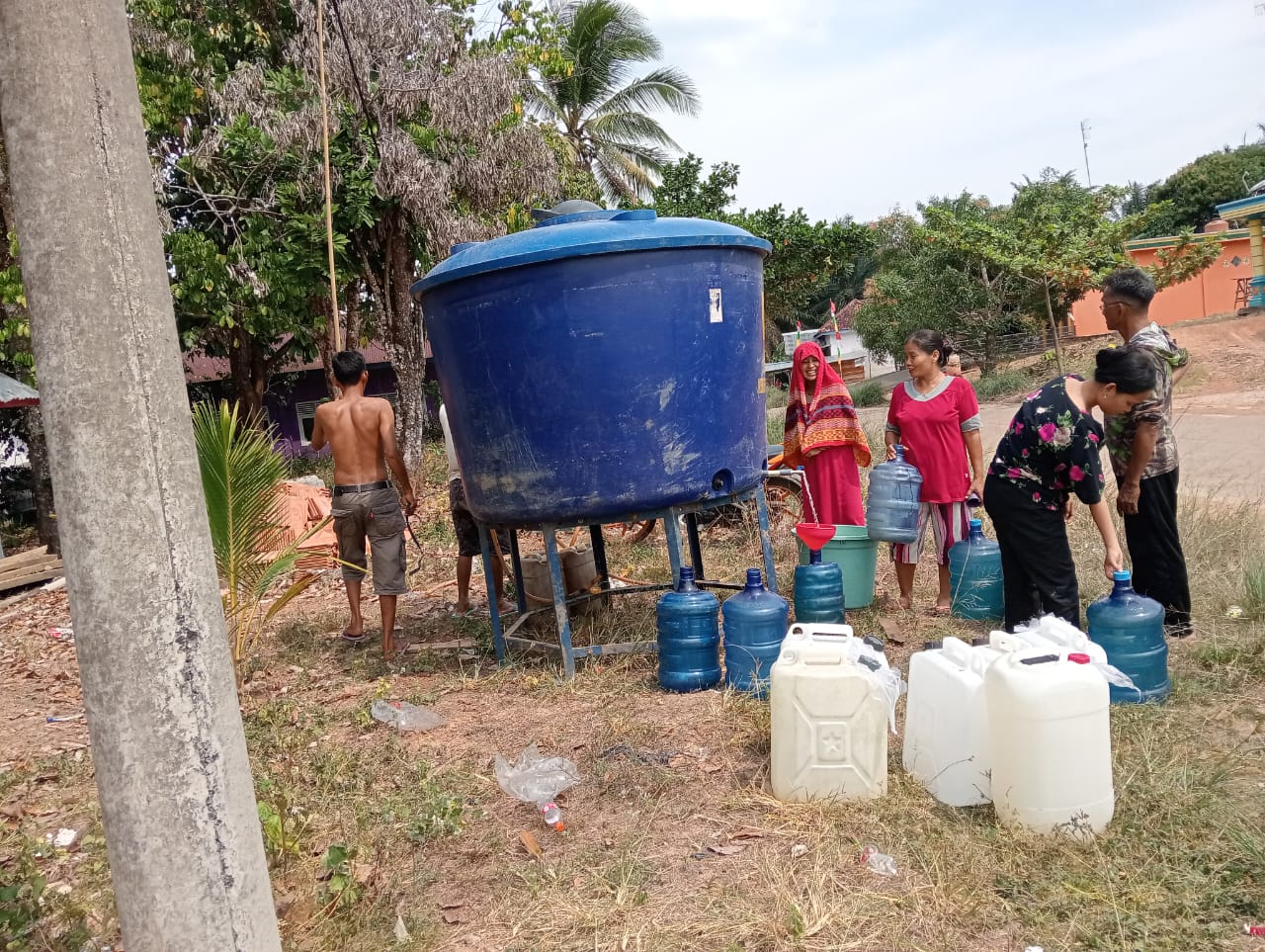 Musim Kemarau Tiba, Pemkab Muba Siagakan Air Bersih Buat Warganya 
