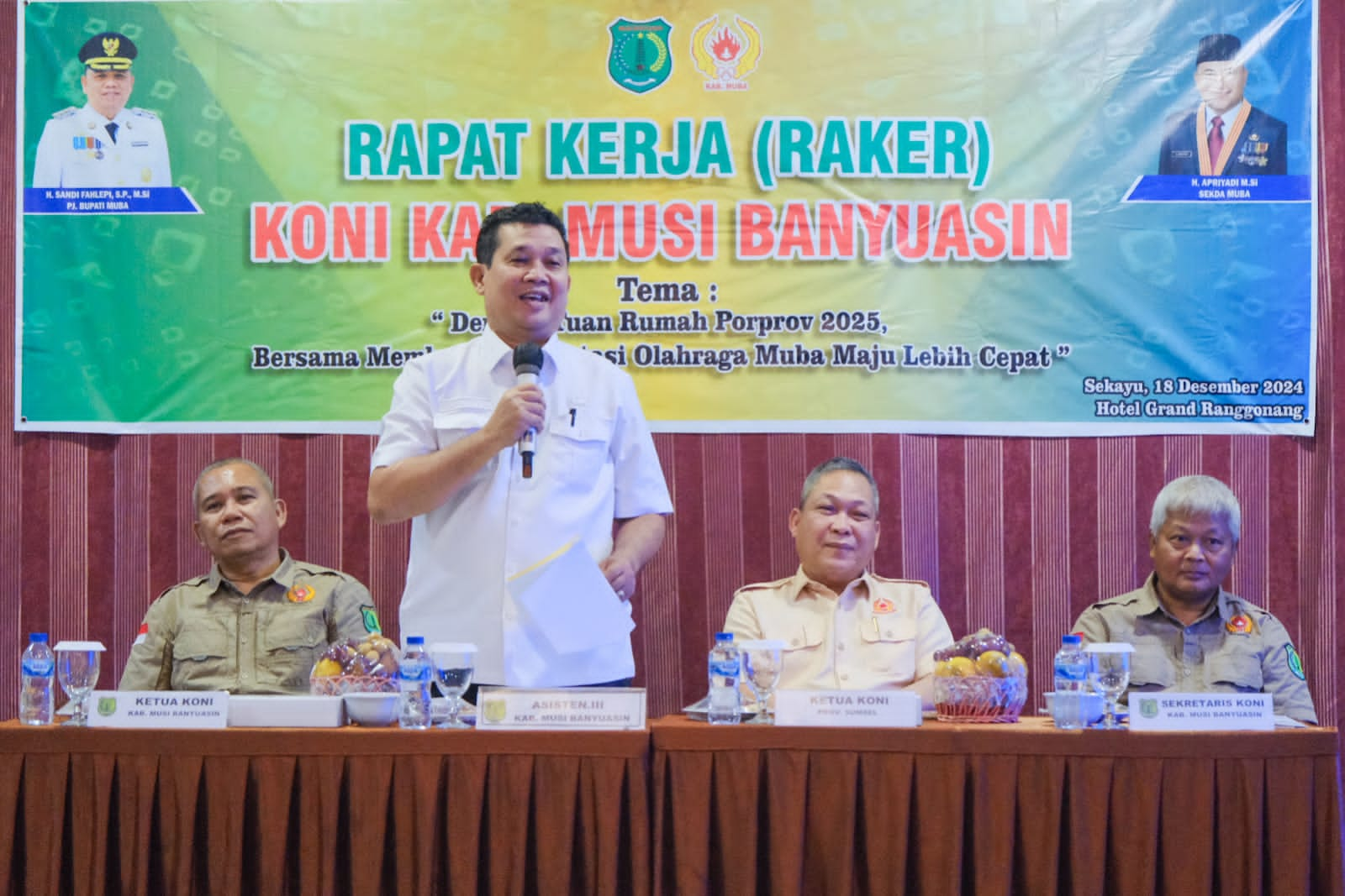 KONI Sumsel Pastikan Muba Gelar Porprov 2025, Isu Tuan Rumah Bersama Hoax