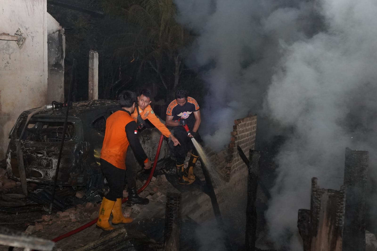 Tak Hanya Rumah, Ternyata 1 Unit Mobil Warga Talang Leban Ikut Terbakar, Polisi Buru Sopir Grand Max