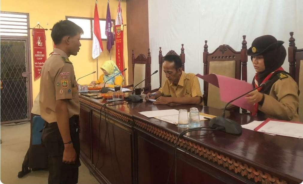 Kwarcab Pramuka Muba Gelar Rekrutmen PAW DKC, Cetak Kader Muda Berintegritas