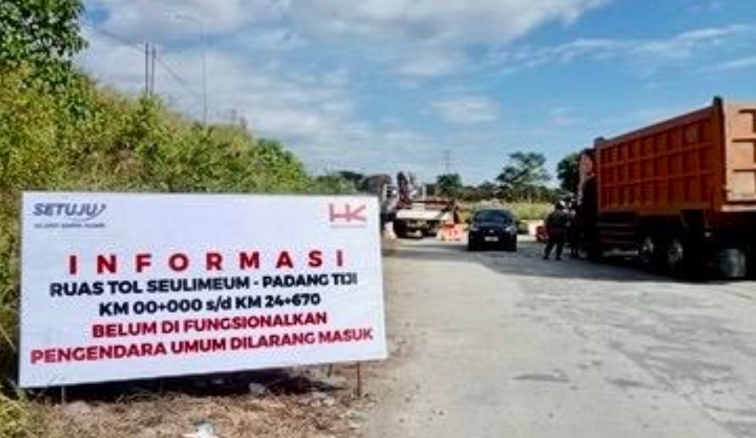 Belum Resmi Dibuka, Tol Sigli–Banda Aceh Seksi 1 Ternyata Masih Rawan! Ini Kata Hutama Karya