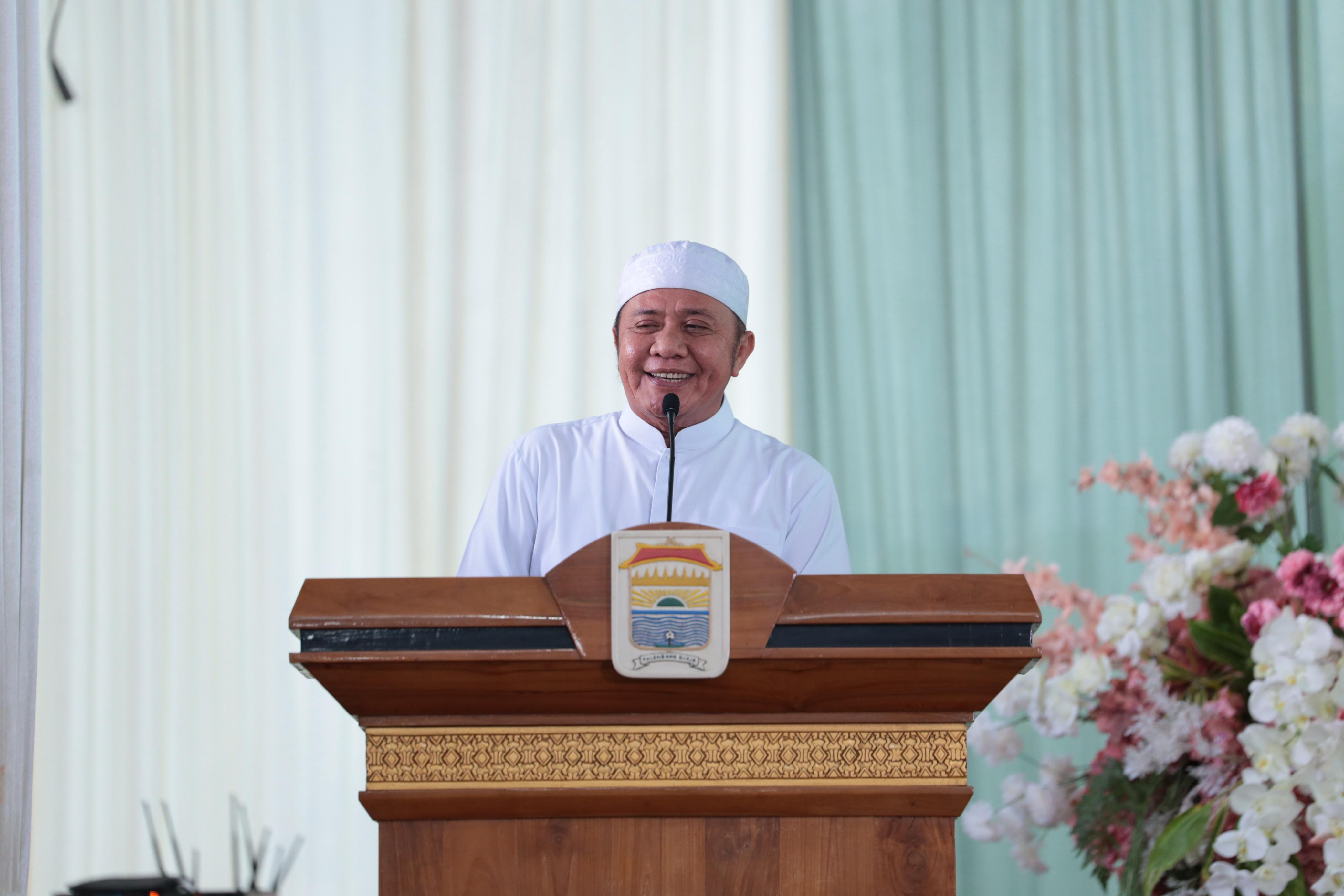 Safari Ramadhan Dengan Jajaran Pemkot Palembang Ini Pesan Gubernur Herman Deru Kepada Wako Ratu Dewa