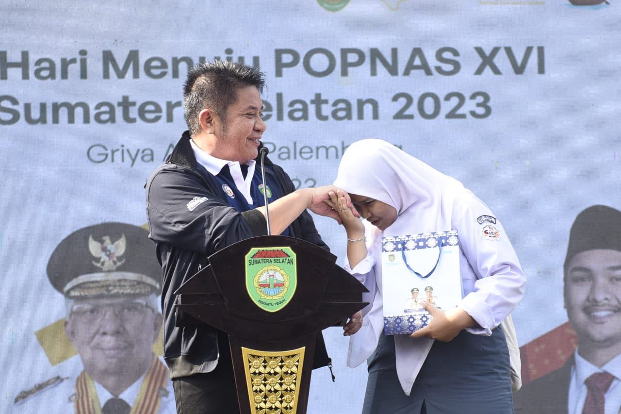 Gubernur Launching Logo dan Maskot POPNAS XVI, Optimis Jadi Lahan Prestasi & Peningkatan Ekonomi Bagi Sumsel