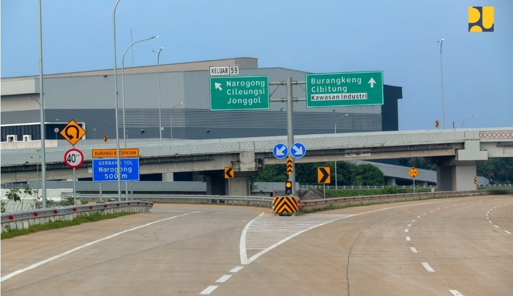 Mengenal Tol Cimanggis - Cibitung, Sudah Beroperasi Penuh, Perlanjar Jalur Perjalanan Menuju ke Bandara Cengka