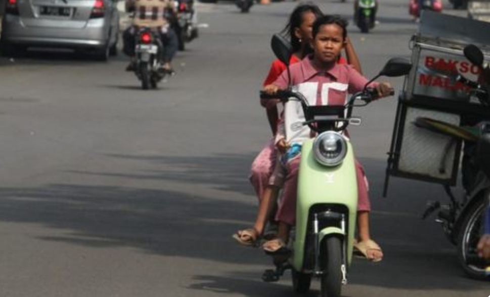 Makin Marak Anak-Anak Gunakan Sepeda Listrik, Jadi Sorotan Satlantas Polres Muba