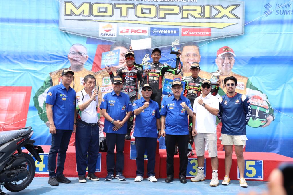 Hasil Kejurnas Motoprix Putaran 2 Regional A, Atlet Binaan PPLPD Muba Sabet Juara Umum