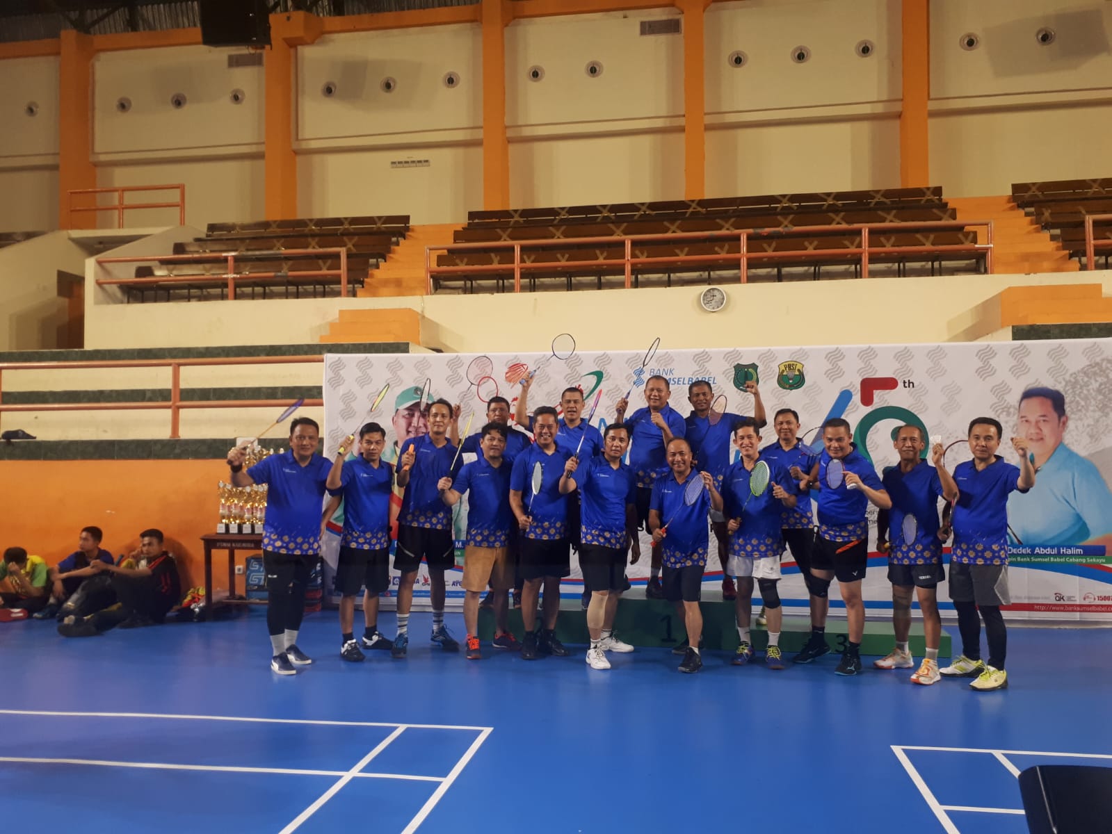 Peringati HUT Ke 65, Bank Sumsel Babel Gelar Turnamen Badminton