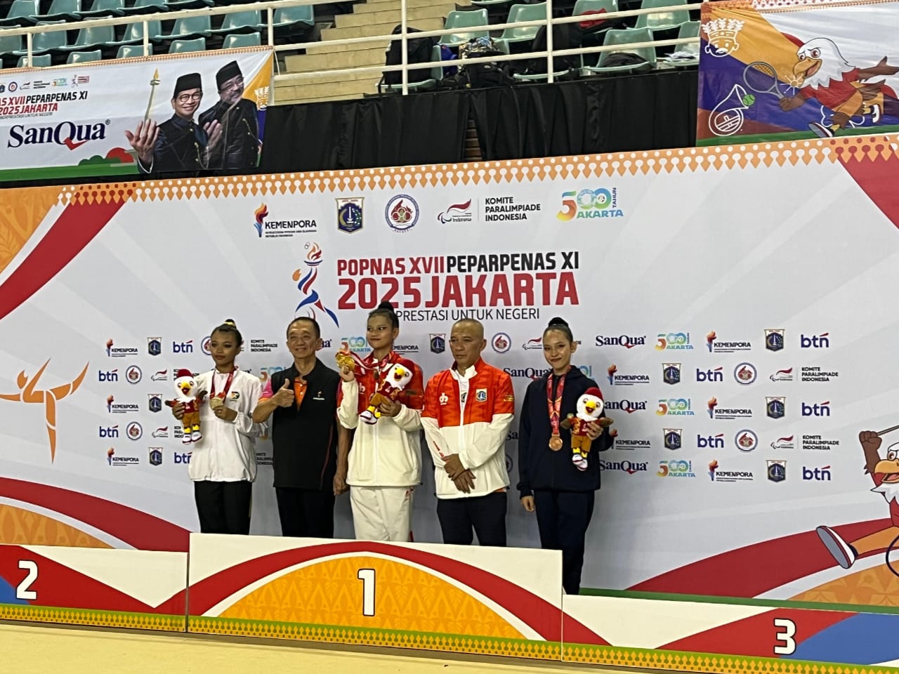 Atlet Senam Muba Harumkan Nama Daerah di POPNAS XVII 2025