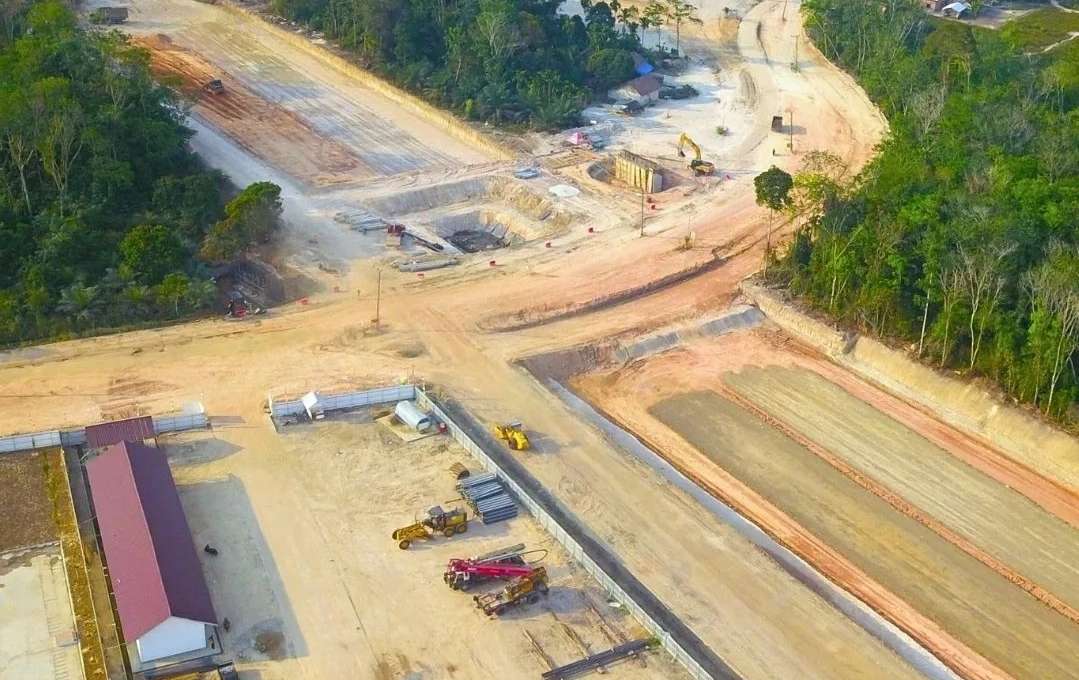Desain Baru Tol Bayung Lencir Tempino Sudah Rampung, Pembangunan Makin Sat-set