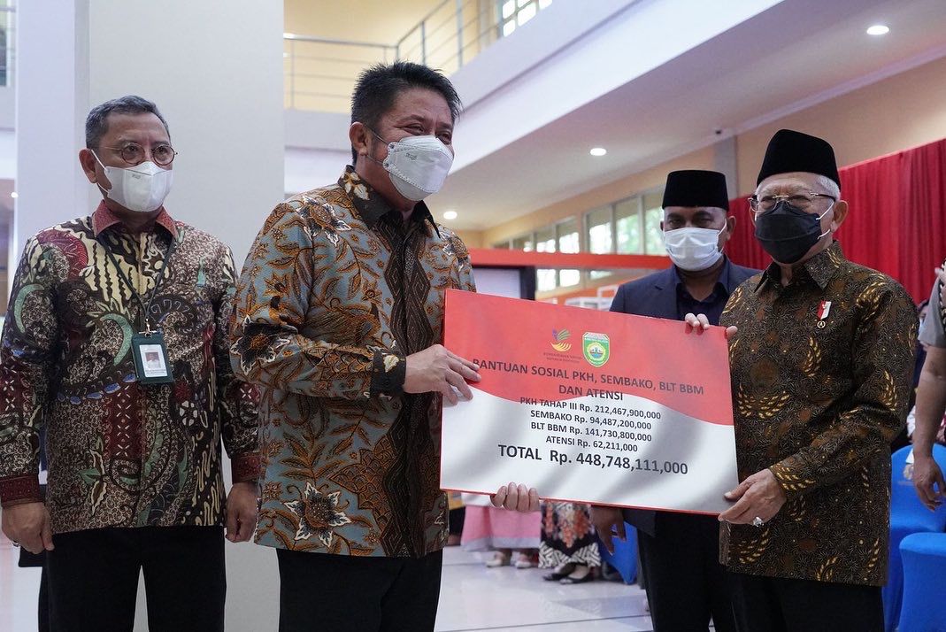 Kunjungan Kerja  ke Palembang Wapres  Ma’ruf Amin  Tinjau Mall  Pelayanan Publik  (MPP) Terbesar di Indonesia 