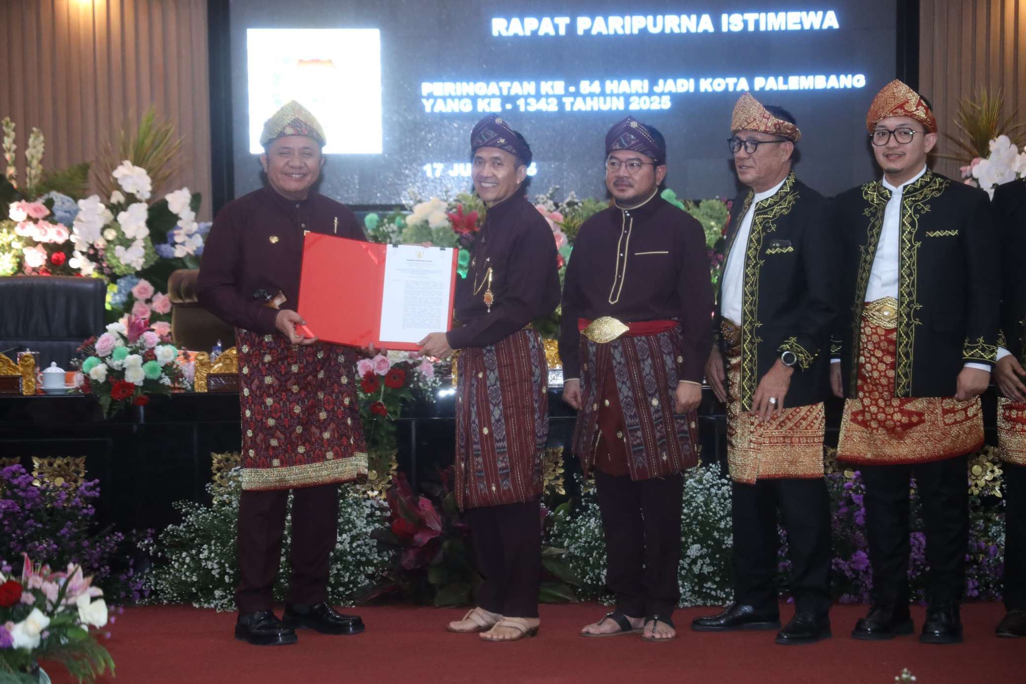 HUT ke-1342 Kota Palembang, Gubernur Herman Deru Berikan Kado Istimewa Pembangunan Infrastruktur