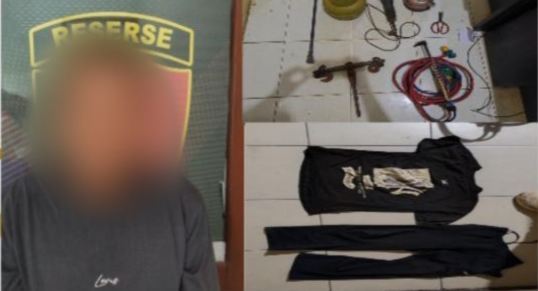 Curi Besi Milik PT Medco Energi, Pria di Babat Supat Ditangkap Polisi, Dua Rekan Diburu