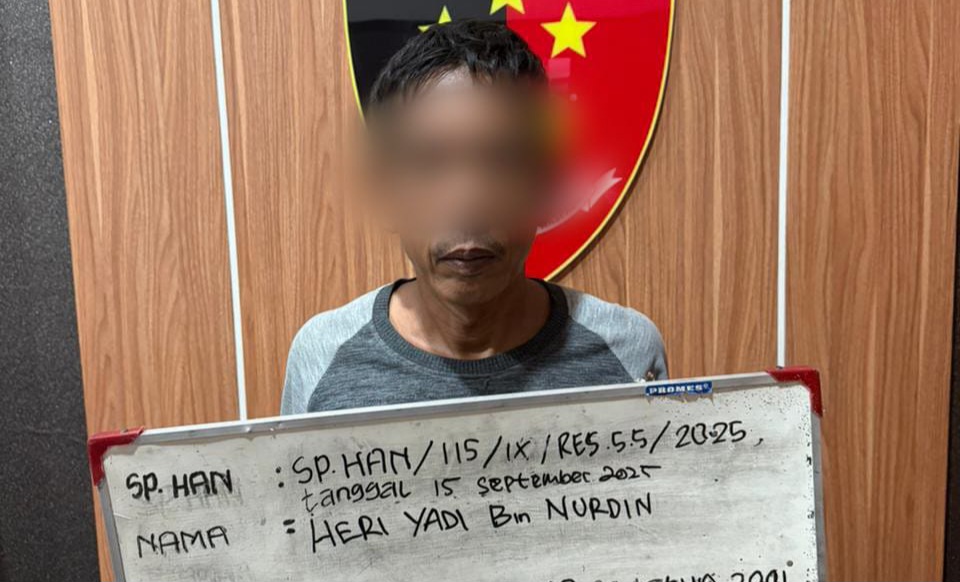 Ledakan Hebat di Sumur Minyak Ilegal Keban 1 Muba, Satu Pekerja Jadi Tersangka