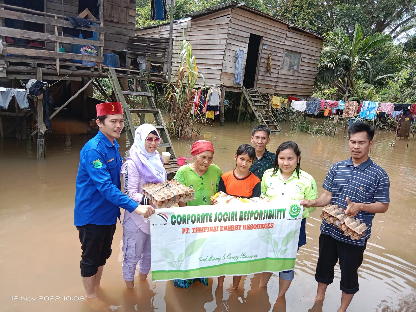 250 Rumah di Tungkal Jaya Terendam Banjir