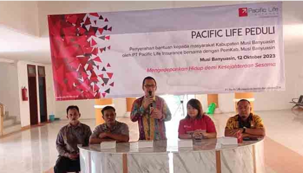 Pemkab Muba Terima 330 Paket Sembako, Program CSR PT Pacific Life Insurance