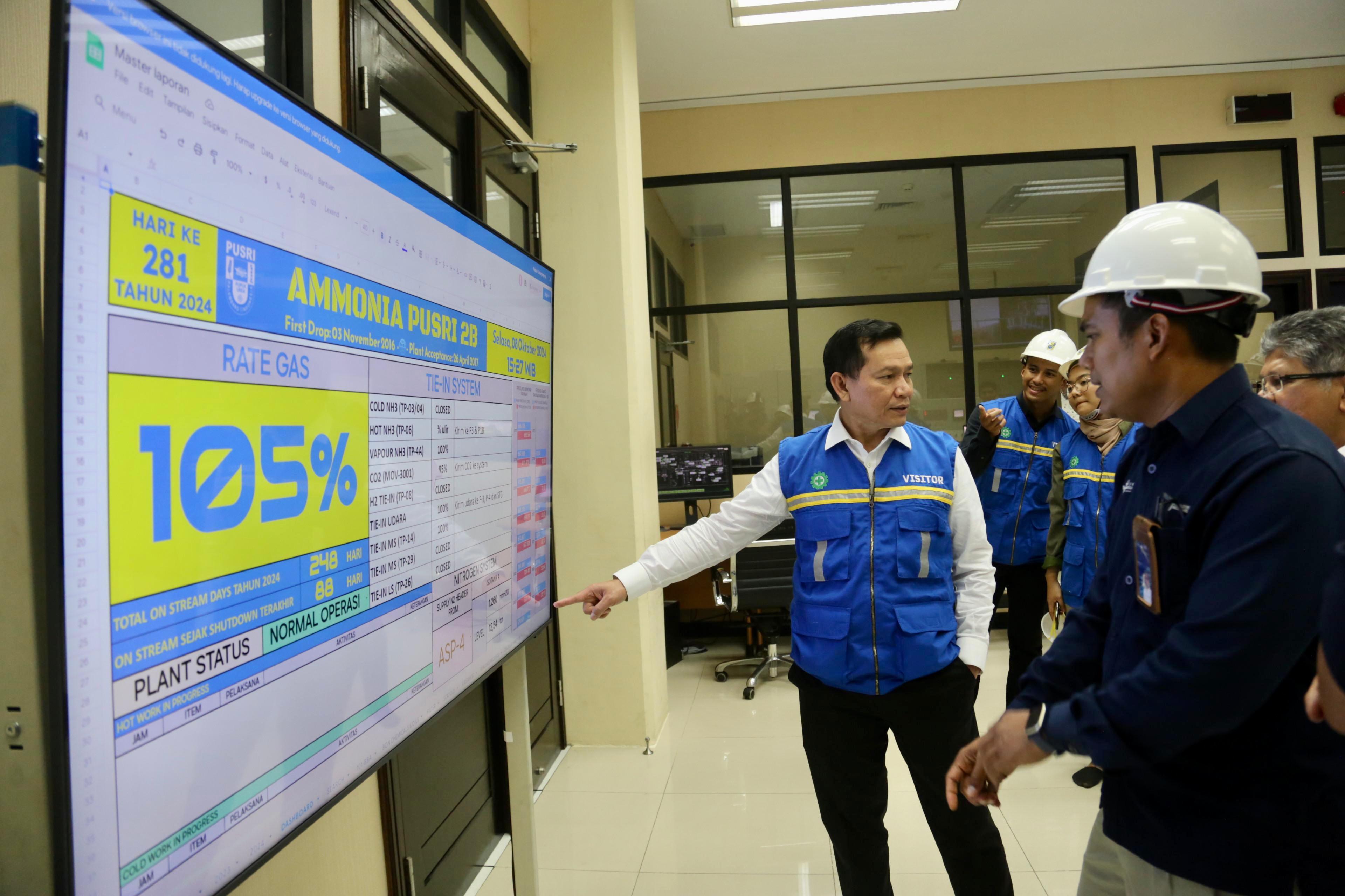 Pj Gubernur Elen Setiadi Dukung Pengembangan PT Pusri dan Percepatan Proyek Pelabuhan Tanjung Carat