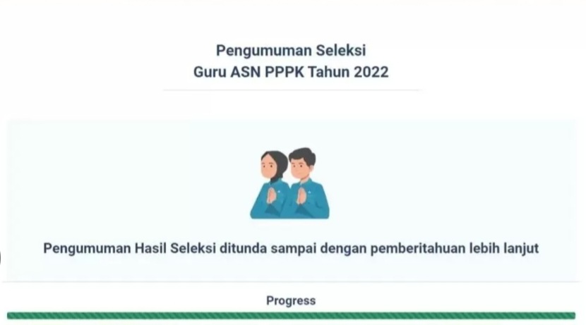 Pengumuman Hasil Seleksi PPPK Guru 2022 Ditunda Dari pusat, Ini Gambaran Hasil Seleksi PPPK Guru di Muba 