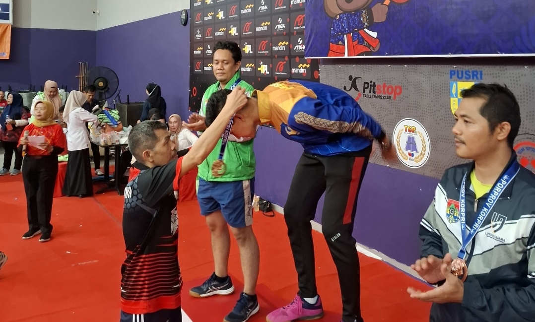 Avicena Harumkan Nama Muba di Porprov Korpri 2025, Sabet Emas Tunggal Putra Tenis Meja dan Lolos ke 8 Besar