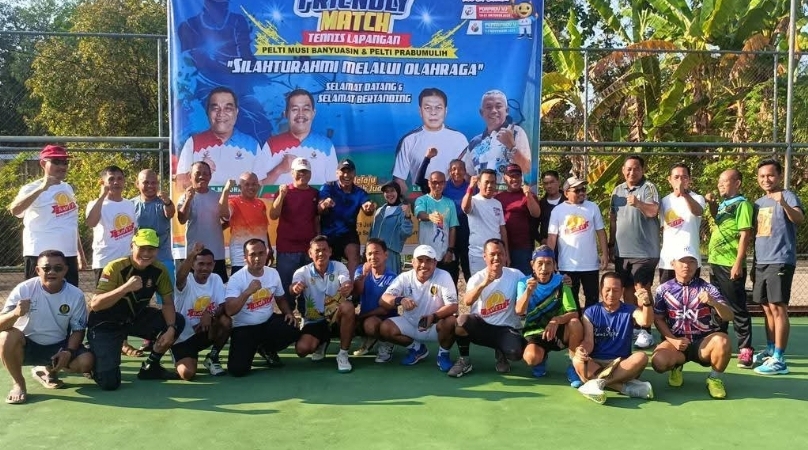 PELTI Muba dan Prabumulih Gelar Friendly Match, Rajut Silaturahmi Lewat Olahraga