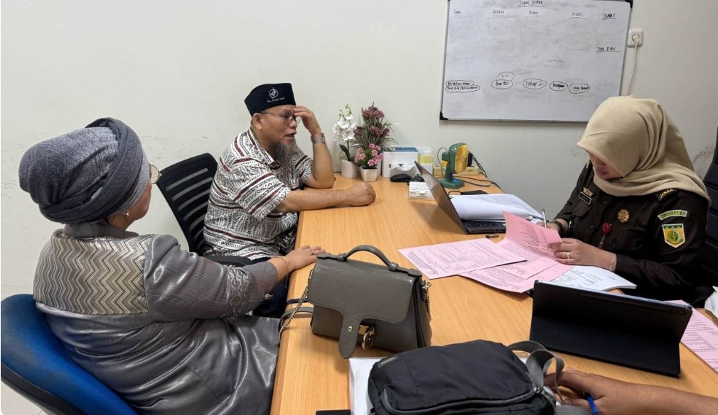 Kejari Muba Terima Pelimpahan Tersangka Kasus Dugaan Korupsi Proyek Jalan Tol Betung-Tempino