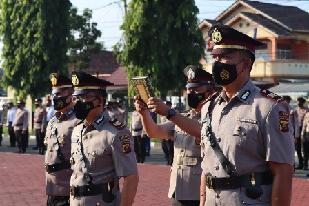 Kapolsek Sekayu dan Kasat Samapta Diganti 