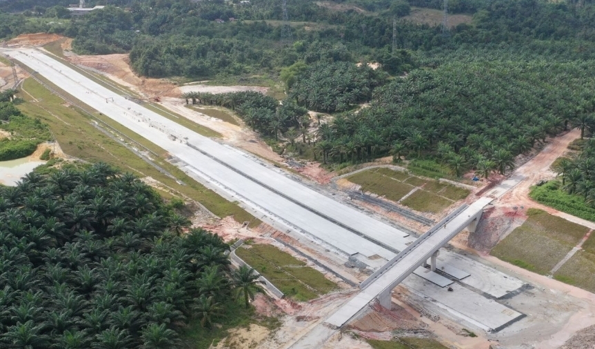 Tol Pekanbaru–Jambi Makin Nyata, Perjalanan Diproyeksi Cuma 4 Jam