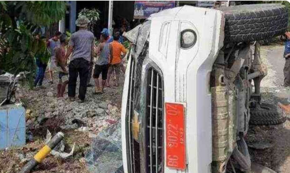 Hendak Rujuk Pasien, Mobil Ambulance Puskesmas Kecelakaan, Penumpang Berumur 109 Tahun Meninggal