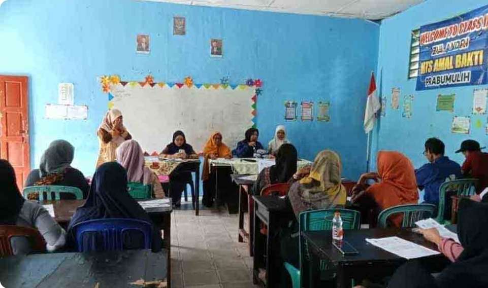 Jelang Persiapan Assemen Madrasah, Pihak MTs Undang Orang Tua Siswa Kelas 9