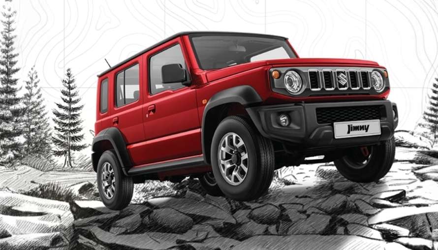 Dibanderol Dengan Harga Rp 462 juta, Inilah Spesifikasi Jimny 5 Pintu 