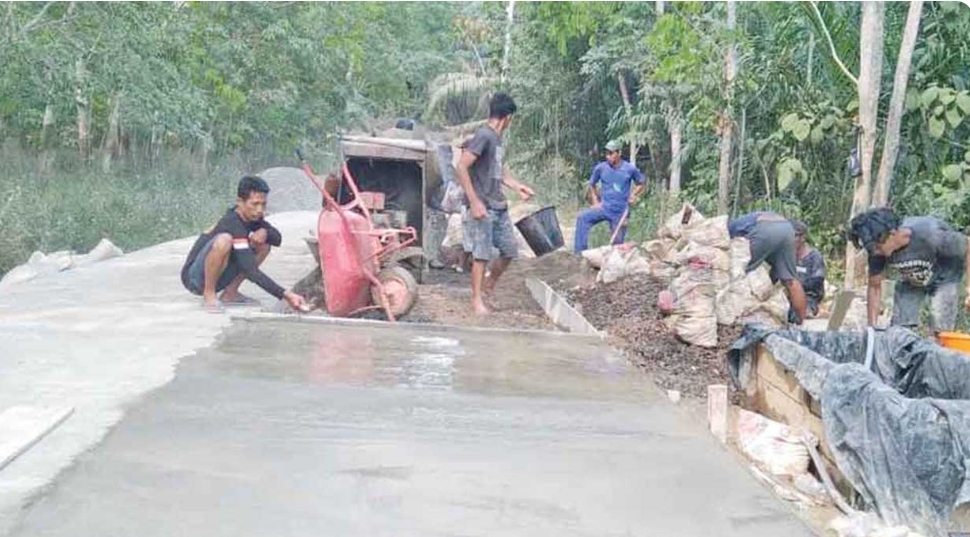 Pemdes Simpang Bayat Lakukan Inovasi Pembangunan Desa