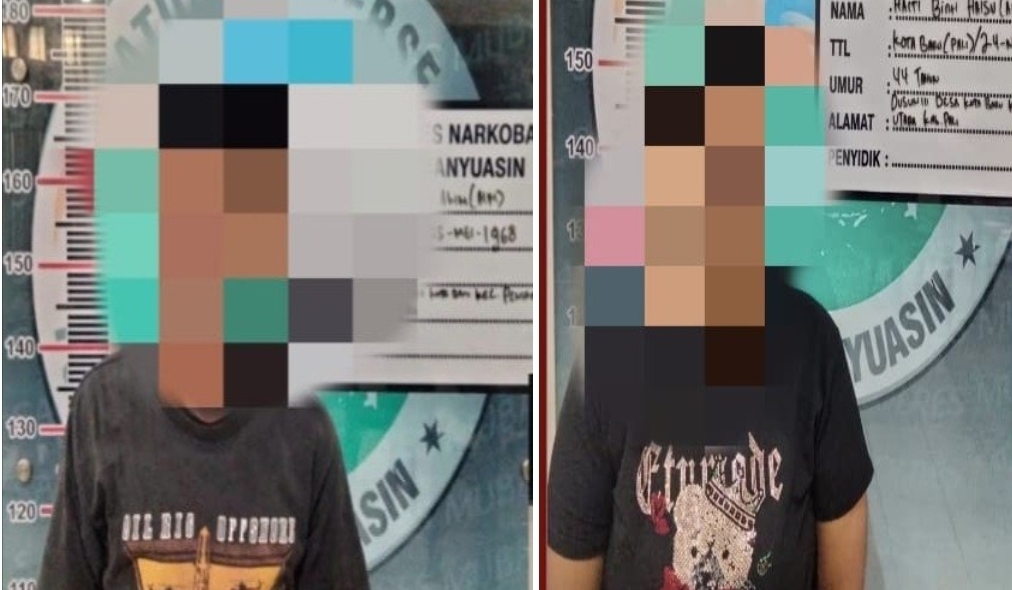 Polres Muba Amankan Pria dan Wanita Pengedar Sabu di Lubuk Bintialo Batanghari Leko