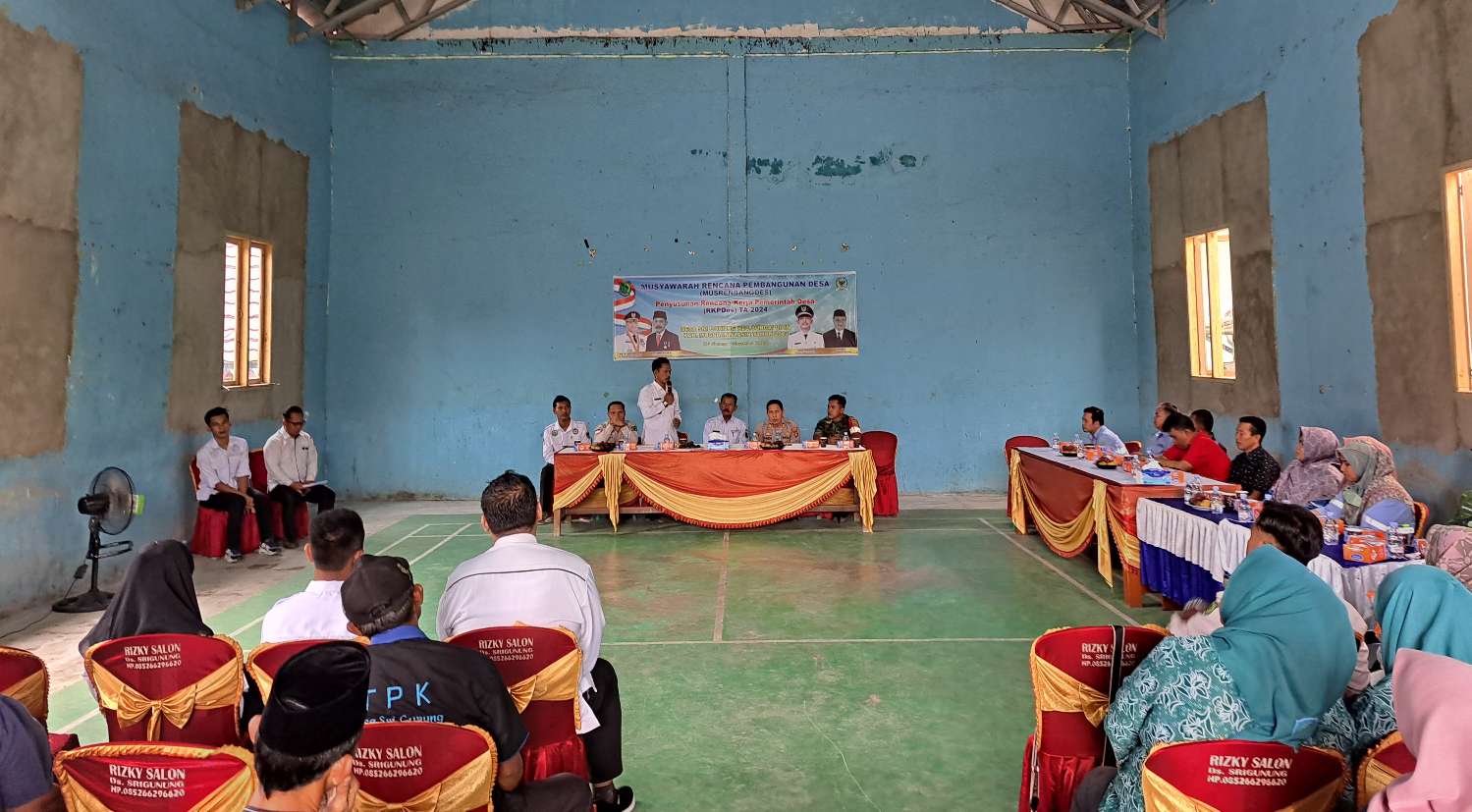 Gelar Musrenbangdes, Pemdes Srigunung Libatkan Perusahaan Bangun Desa