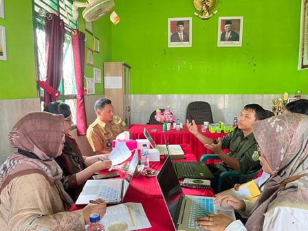 Tim BPS RI Kunjungi Desa Bukit Selabu,  Lakukan Visitors Ground Check Desa Cinta Statistik