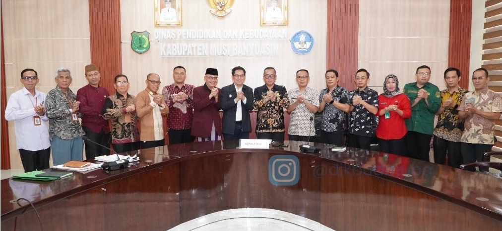 Dewan Pendidikan Muba Dorong Pemerataan Sekolah Unggulan, Disdikbud Siap Perkuat Sinergi