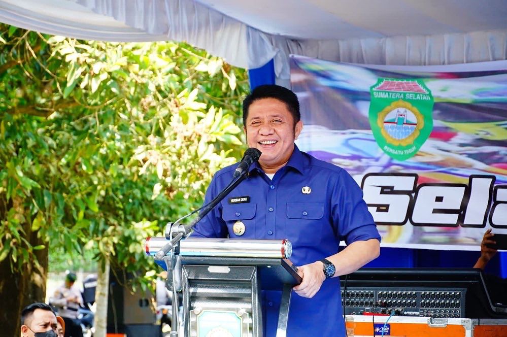 Kejurda Drag Race Diapresiasi Herman Deru Sebagai Sarana Penyaluran Bakat  Pembalap Pemula di Sumsel