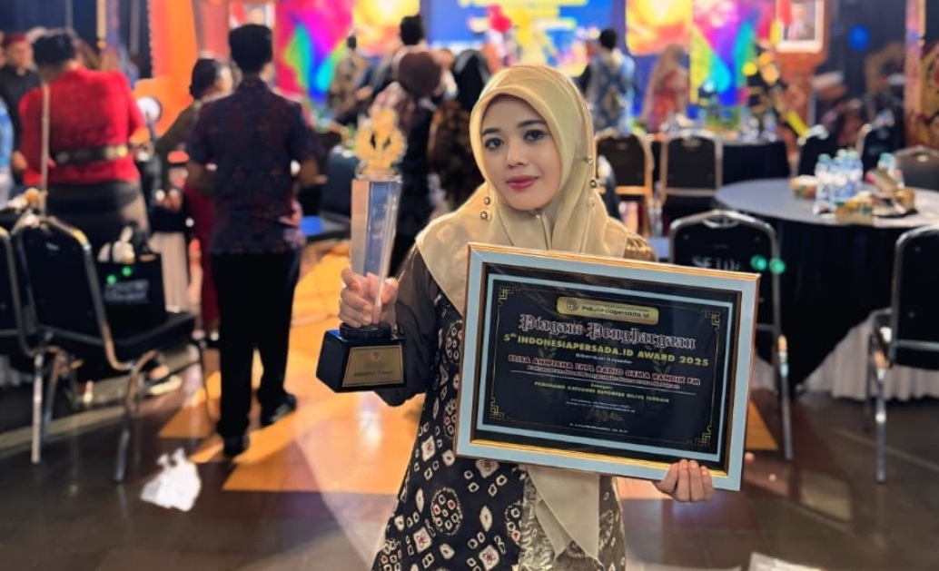 LPPL Radio Gema Randik Muba Kembali Harumkan Nama Daerah di Ajang Persada.ID Award 2025