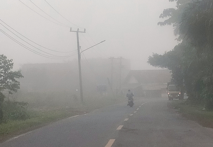 Pagi Ini Musi Banyuasin Berkabut, Berikut Prakiraan Cuaca Sumatera Selatan Hari Ini Minggu 15 Januari 2023