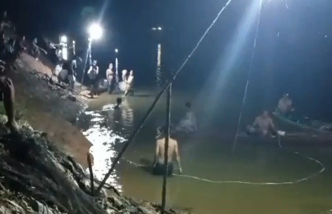 Bocah di Desa Sukarami Diduga Tenggelam di Sungai Musi, Upaya Pencarian Masih Dilakukan