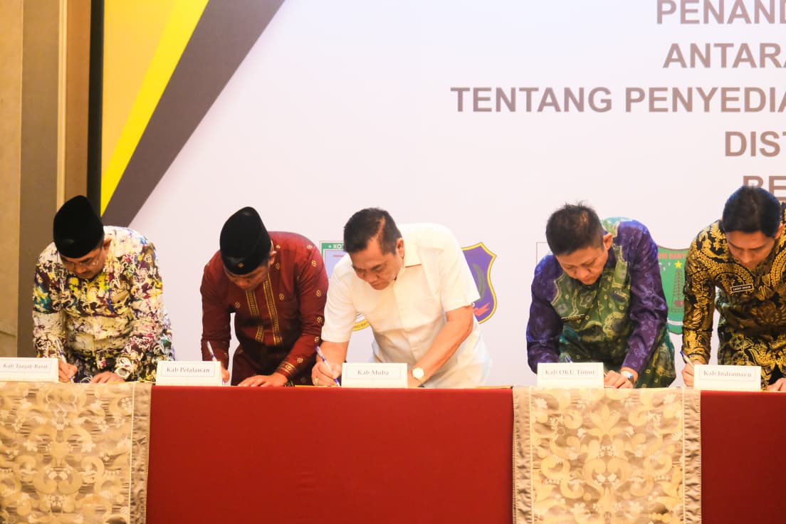 Muba Teken MoU Jargas Rumah Tangga, Targetkan 40 Ribu Sambungan Baru Tahun 2026