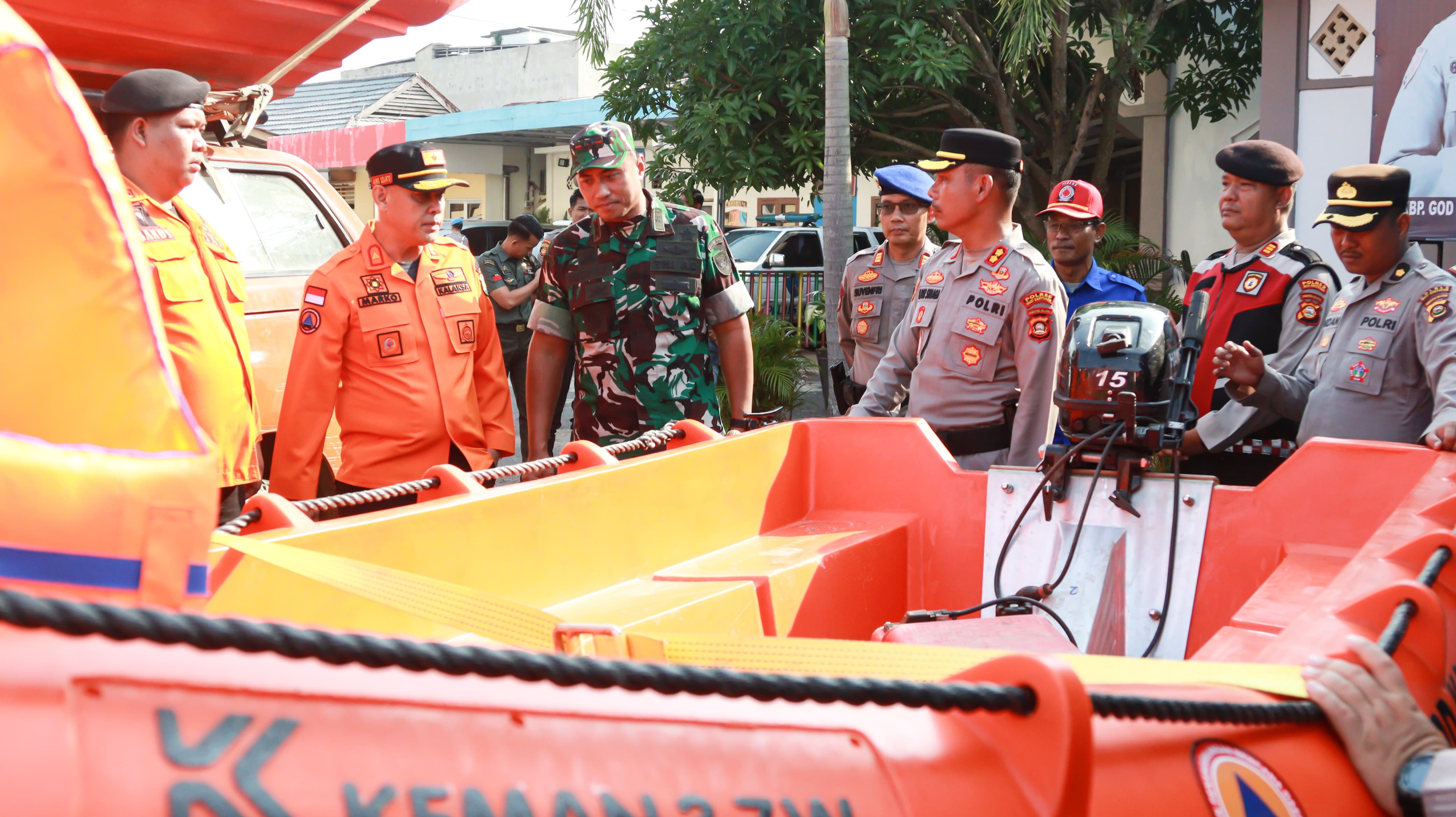 Sinergi TNI–Polri dan Pemkab Muba Wujudkan Daerah Tangguh Menghadapi Hidrometeorologi