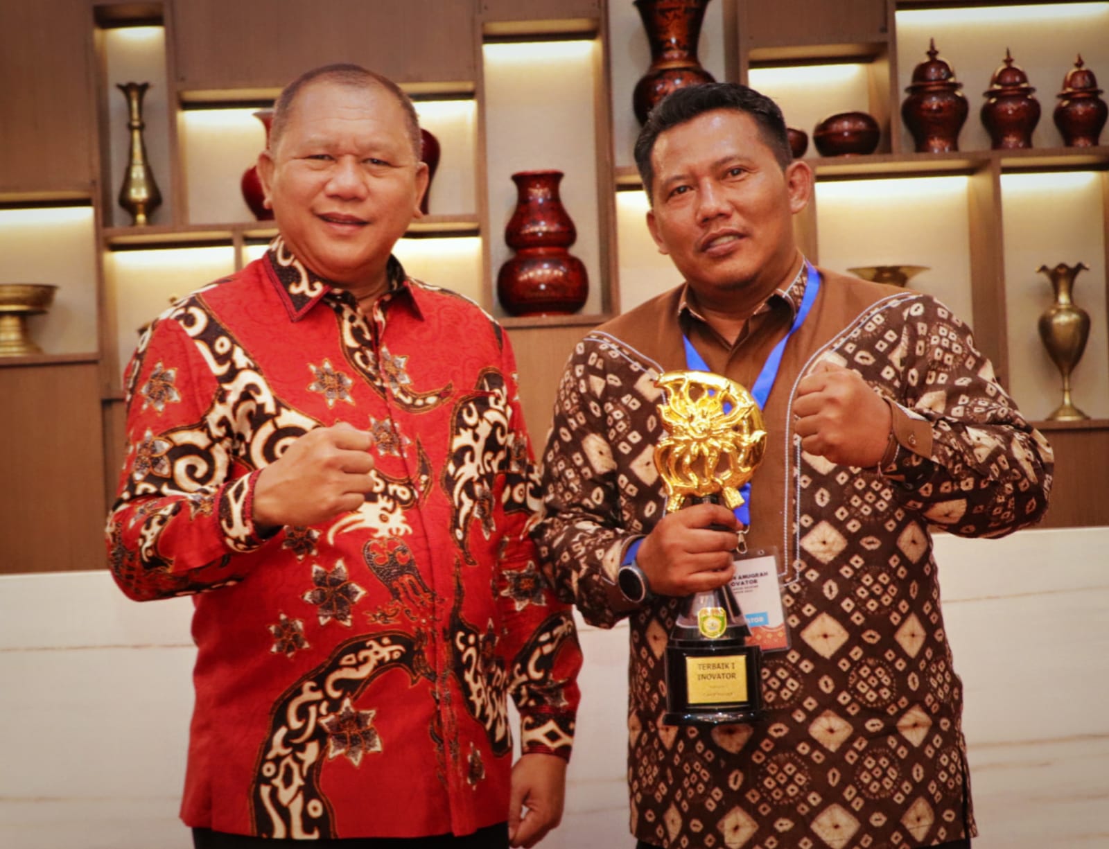 Muba Borong Tiga Kategori Juara Terbaik I di Anugerah Inovator Sumsel 2023, Salahsatunya Camat Bayung Lencir