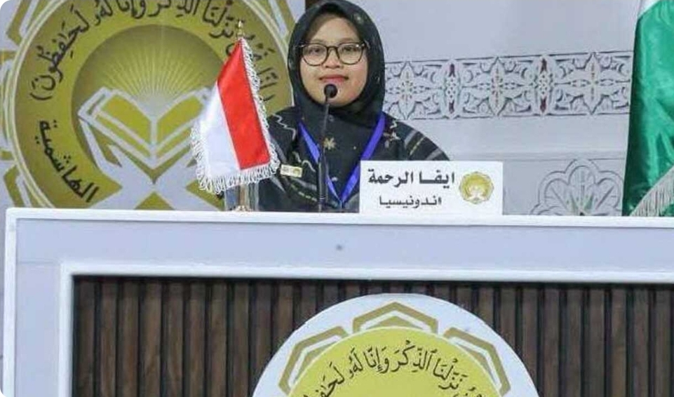 Hafizah Asal Banyuasin Mendunia, Jadi Wakil Indonesia Diajang MTQ Internasional 