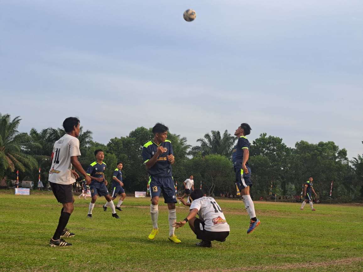 Apdesi Cup Sungai Lilin, Kalahkan Nusa Serasan Tim Desa Linggosari Amankan 3 Poin Perdana