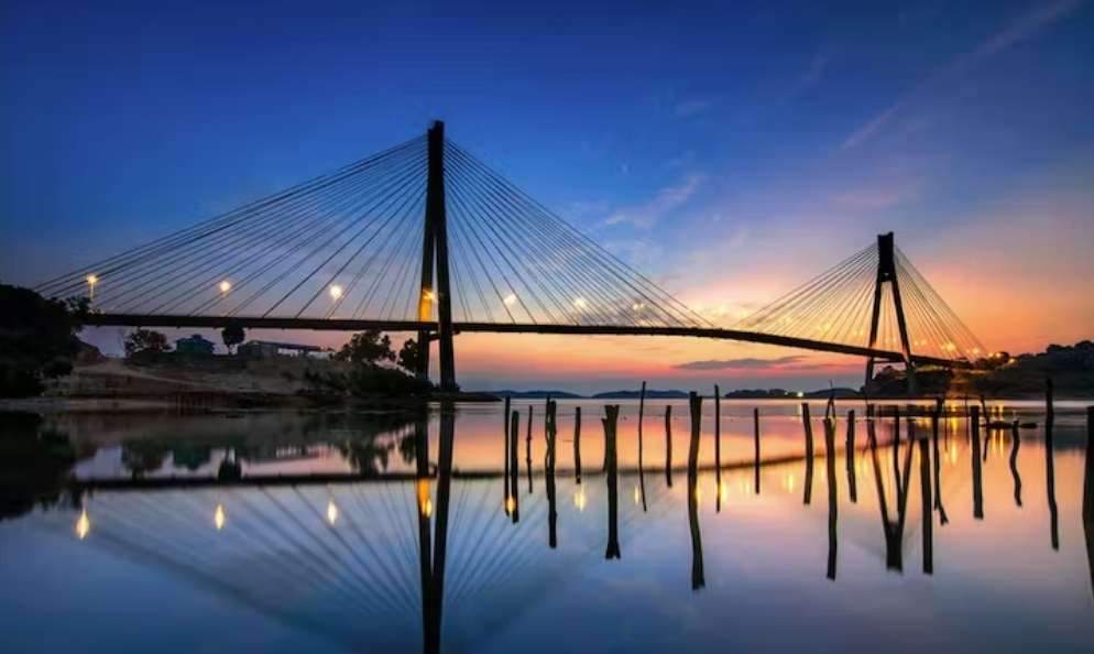 Mengenal Jembatan Megah di Pulau Sumatera, Salah Satunya Ada Dari Kota Palembang 