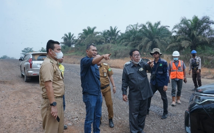 Pemkab dan DPRD Muba Tinjau Jalan Angkut Batu Bara, Berikan Rekomendasi ke Perusahaan Terkait Hal Ini
