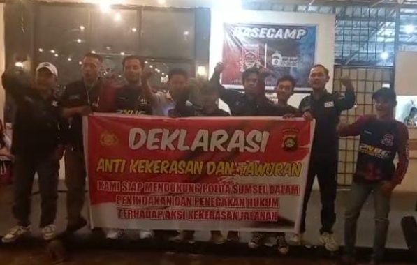 Komunitas Motor PCX Nusantara Brother Club Deklarasi Anti Kekerasan dan Tawuran