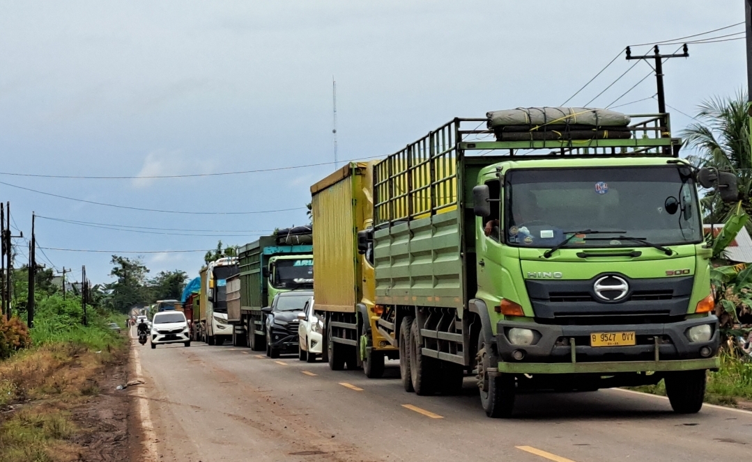 Dishub Sumsel Larang Truk Besar Melintas Selama Momen Atus Mudik, Mulai 24 Maret 2025