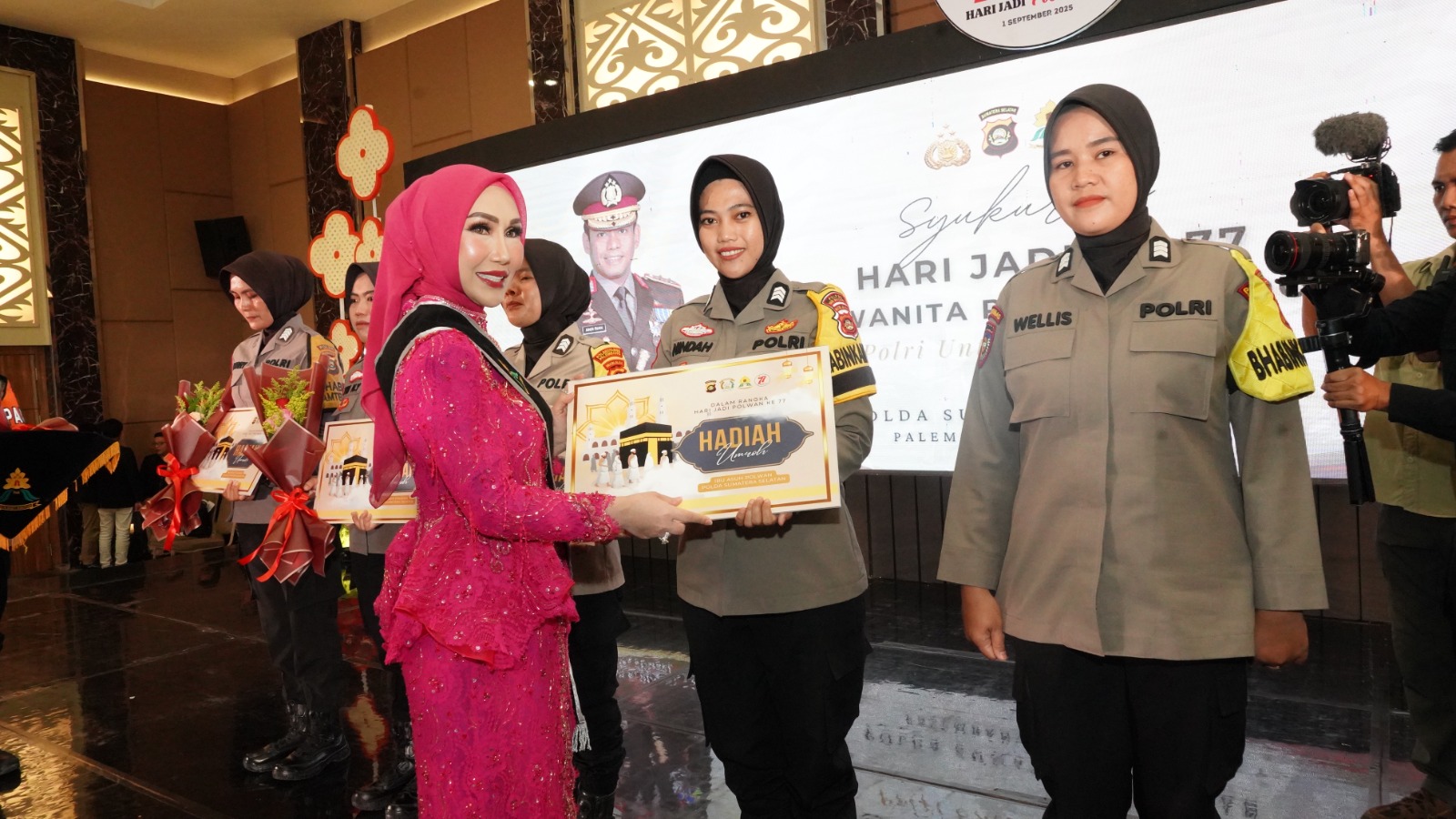 Lima Polwan Bhabinkamtibmas di Sumsel Dapat Hadiah Umrah dari Kapolda, Salah satumya dari Polsek Babat Toman