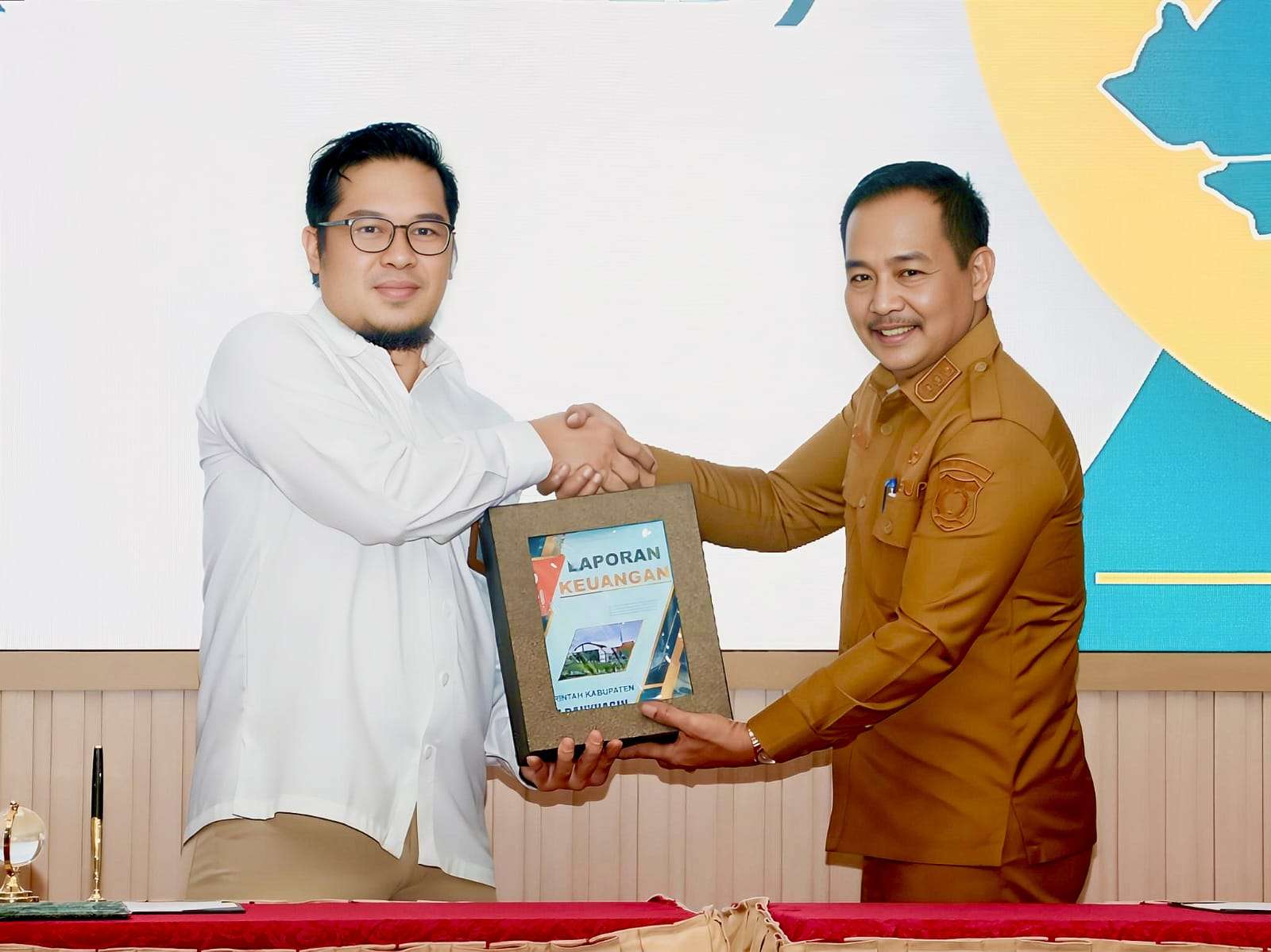 Kejar Opini WTP, Wabup Muba Serahkan LKPD Tepat Waktu ke BPK Sumsel